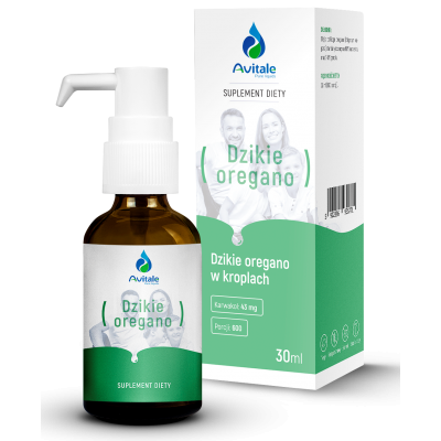 Avitale, Dzikie oregano 100% naturalny olej, 90% Naturalnego karwakrolu 30 ml